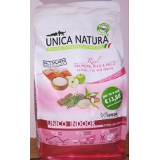 Unica Natura Gatto Indoor Salmone 1,5 kg